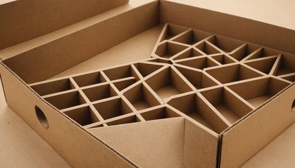 Protect fragile items with eco-friendly cardboard dividers